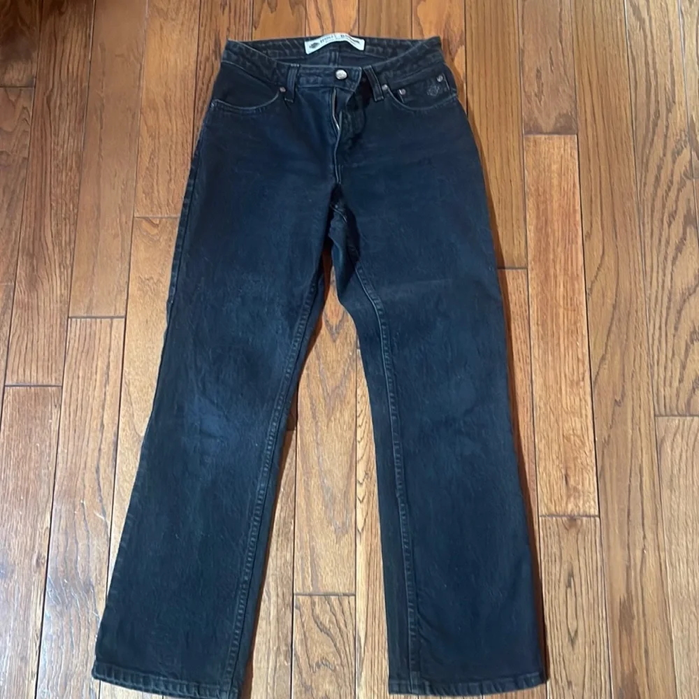 Harley Davidson women’s jeans, black, size 4